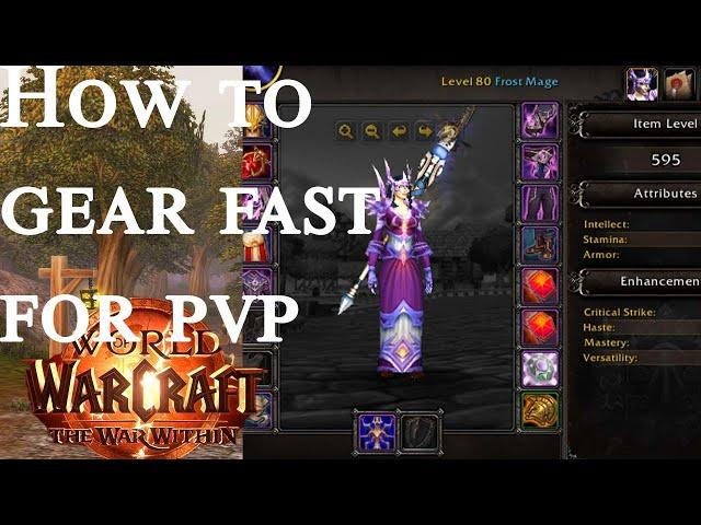 How to gear up FAST for pvp in the war within