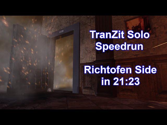 TranZit solo easter egg speedrun world record