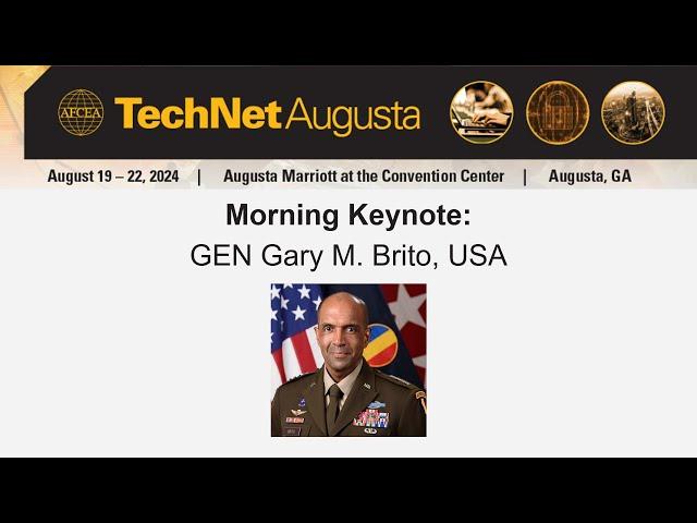 Morning Keynote with Gen. Brito