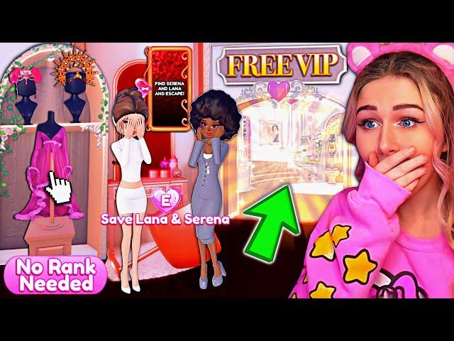 EVERY ITEM In DTI Is NOW FREE?! *SECRET* QUEST & FREE VIP in MODDED DTI! | ROBLOX Dress to Impress
