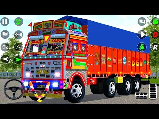 Indian Truck Cargo Transport || New Truck Simulator || Track Wala Game || Best Android Gameplay 2023