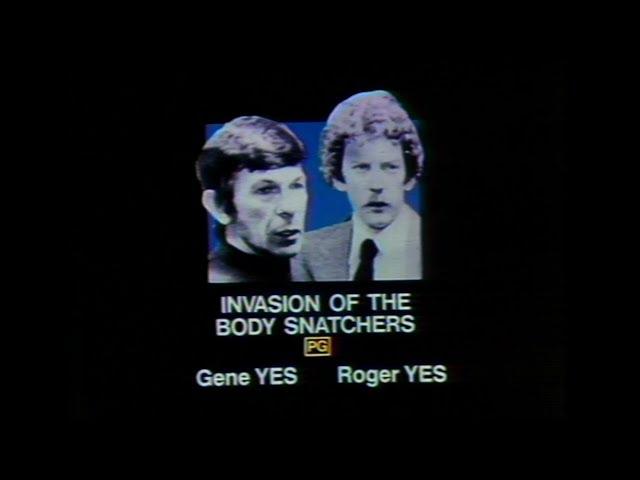 Invasion of the Body Snatchers (1978) movie review - Sneak Previews with Roger Ebert and Gene Siskel