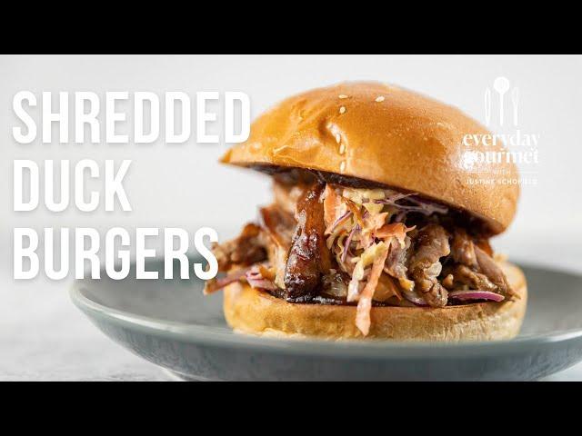 Shredded Duck Burgers | EG12 Ep61