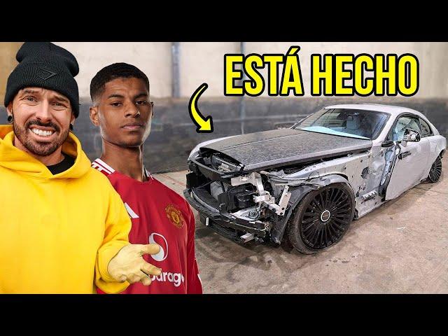 RECONSTRUÍ EL ROLLS ROYCE DESTRUIDO DE MARCUS RASHFORD