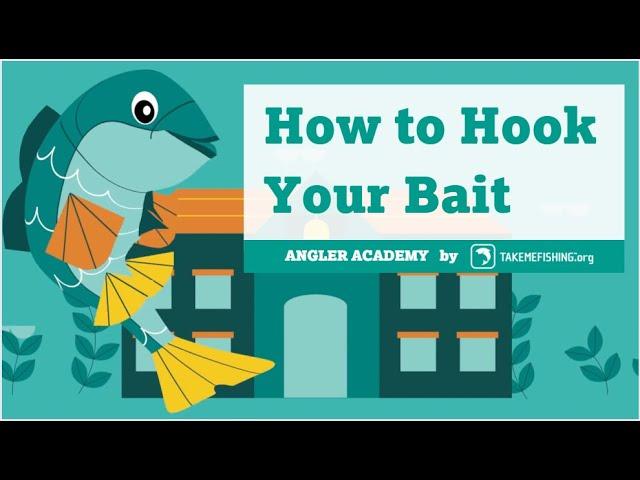 How to Hook Your Bait  | Angler Academy | Fishing for Kids