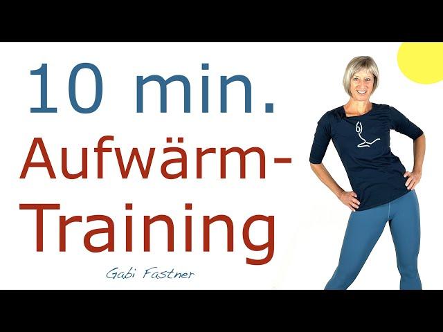 10 min. kurzes WARM-UP | ohne Geräte, im Stehen