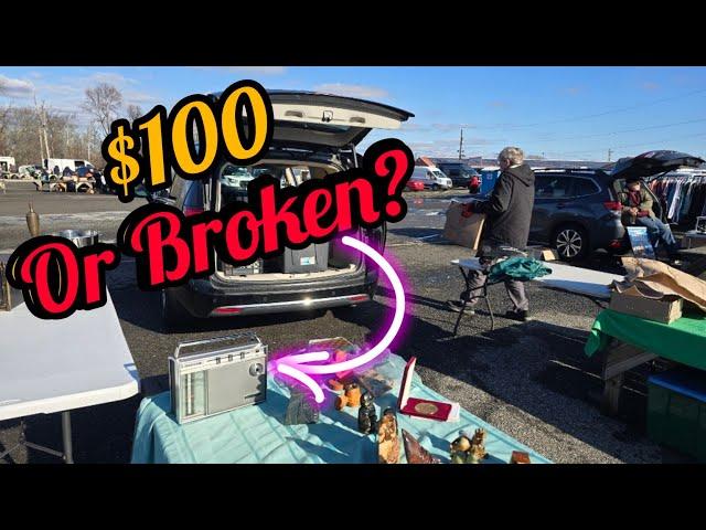 Finding Items at The Flea Market to Sell Online!