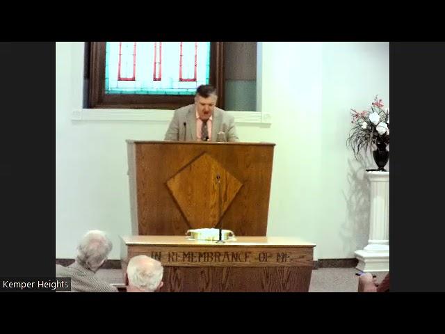"An Angel Struck Him" Mike Richardson Kemper Heights Church of Christ