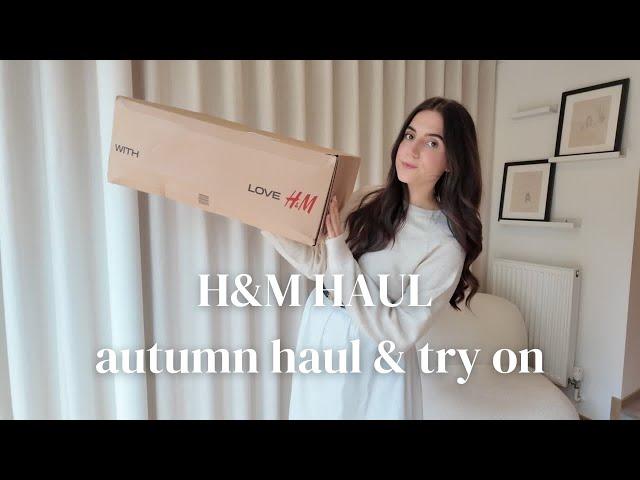 H&M HAUL & TRY ON: NEW IN FOR AUTUMN