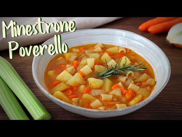 MINESTRONE POVERELLO Easy Recipe - Homemade Vegetable Soup by Benedetta