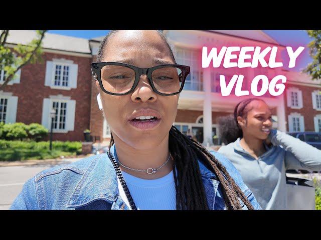 WEEKLY VLOG || SEEING OUR NEW HOUSE FOR THE 1ST TIME || GRADUATION SHOPPING WITH LEXI || YELLE ADAMS