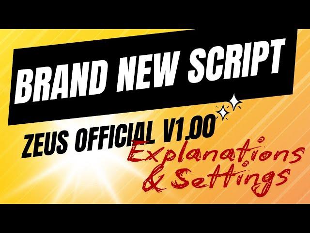 Brand New TD21 Script | ZEUS Official v1.00 | Explanations and Settings