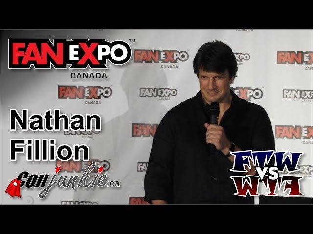 Nathan Fillion (Firefly, Castle) - FAN eXpo Canada 2017 - Panel