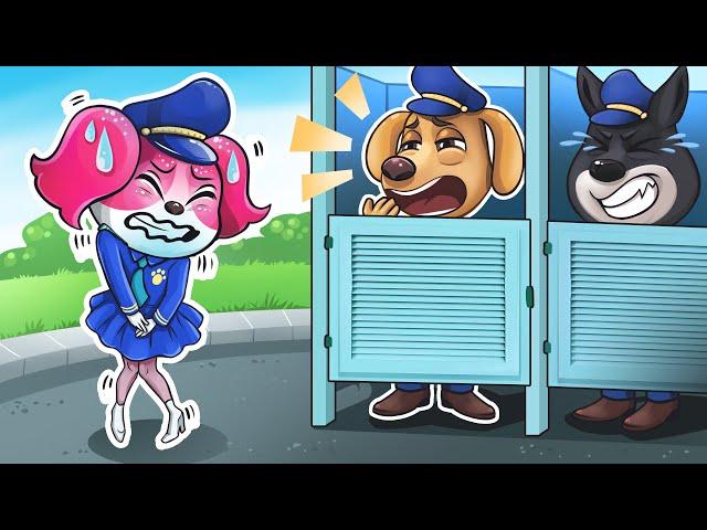 I Can't Find A Public Toilet - Very Happy Story | Sheriff Labrador Police Animation