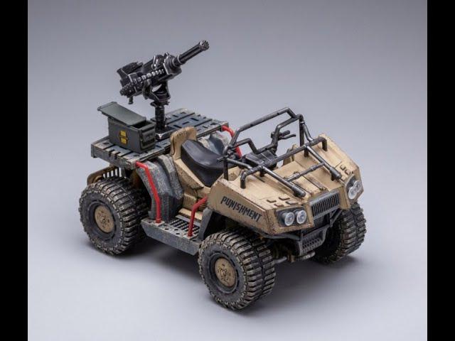 Joytoy Wildcat ATV ( Tan  Version ) For 1:18 Scale Action Figures Review.