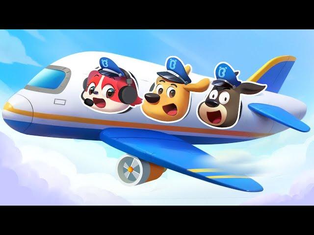 เคล็ดลับความปลอดภัยบนเครื่องบิน | รถผีสิง | การ์ตูนเด็ก | เบบี้บัส | Kids Cartoon | BabyBus