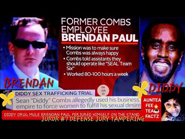 DIDDY D_RUG MULE BRENDAN PAUL TESTIMONY SOLIDIFIED RACKETEERING6 NAVY SEALSWORKD 80-100 HRS WEEKLY