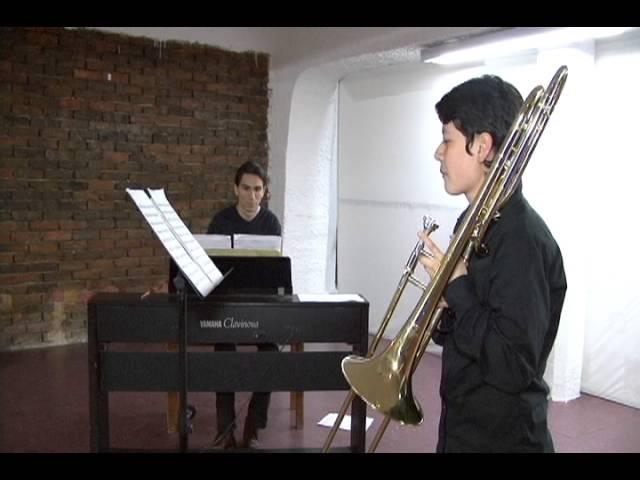J. Guy Ropartz  Piece In Eb Minor For Trombone And Piano