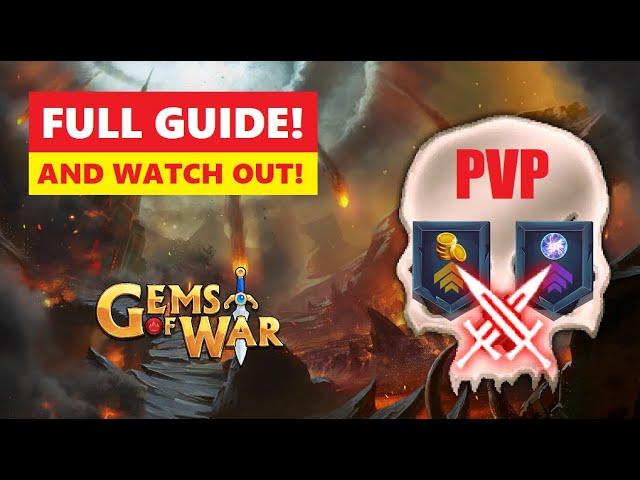 Gems of War NEW PVP Full Guide and Tutorial! And BE CAREFUL!!