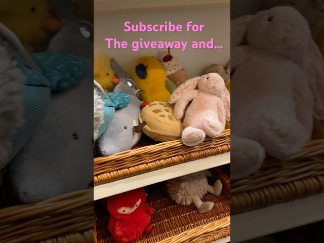 Subscribe for the Jellycat giveaway #jellycats #dance #lifeisbutadream #cute #butifyoucloseyoureyes