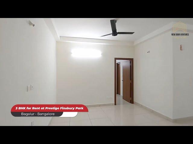 Stunning 3 BHK for Rent at Prestige Finsbury Park - Bagalur - Bangalore