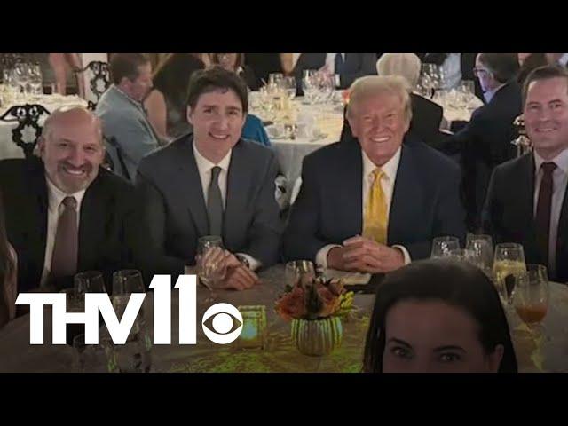 Justin Trudeau meets with Donald Trump at Mar-A-Lago