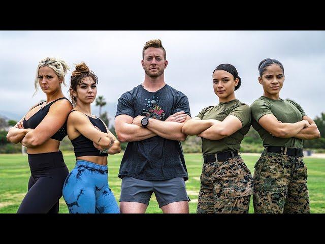 US Marines vs Fitness Influencers | WHO'S FITTER?