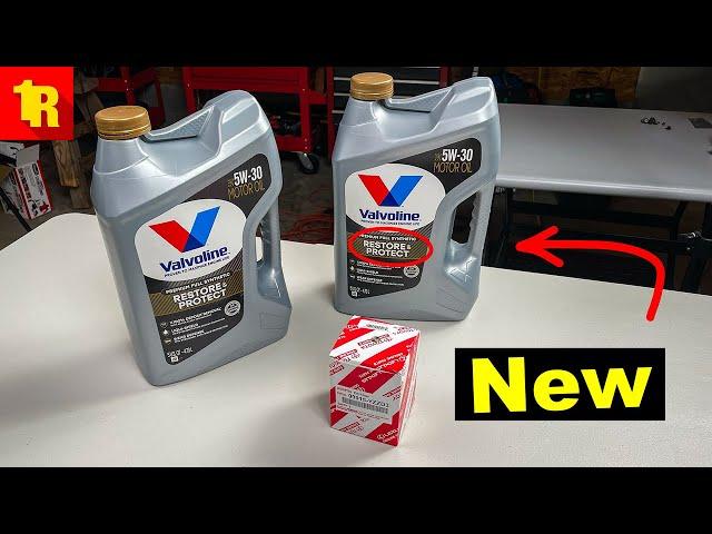 This Oil Excites Me!! Valvoline Restore & Protect Is Unique!!