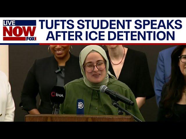 Tufts student detained by ICE speaks after returning home | LiveNOW from FOX