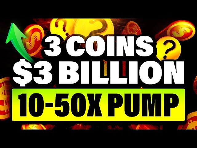 3 Low cap Altcoins That Can Easily 10x 50x Very SOOOON