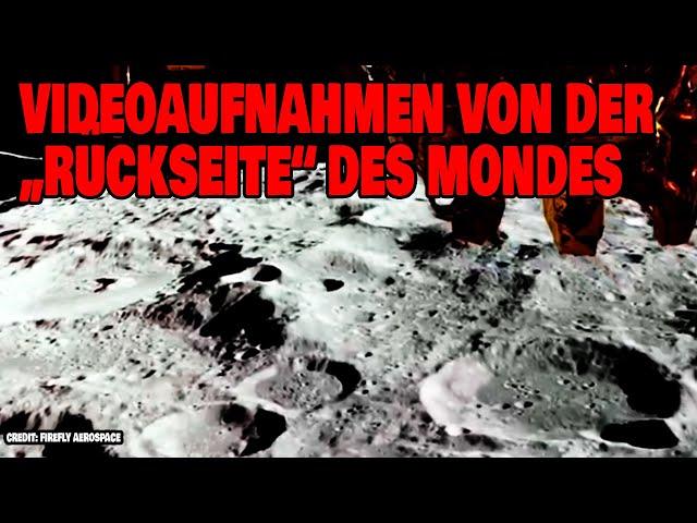 Videoaufnahmen von der Rückseite des Mondes