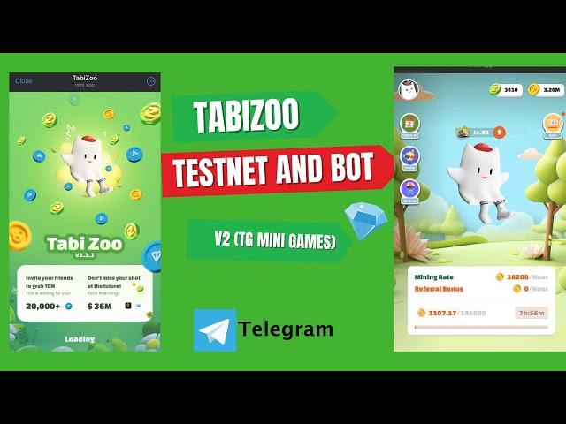 Tabi Testnet V2 | Tabizoo Telegram Bot | Airdrop Task | #freeairdrop #cryptoairdrop