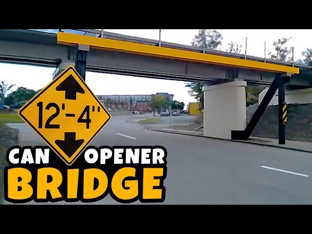 Can Opener Bridge Has Been Raised - But Not Enough!