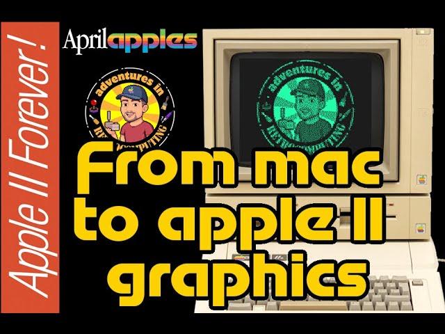 Mastering Retro Tech: Convert PNG to Apple II Format - Easy Tutorial! #AprilApples