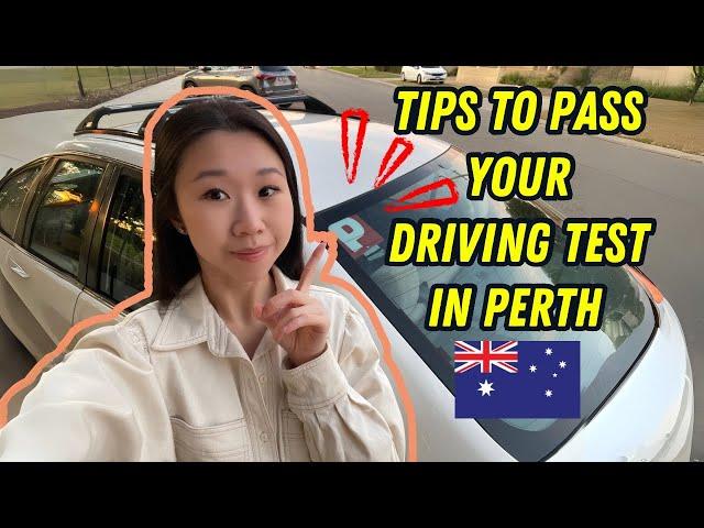 How to PASS your driving test (PDA) in Perth, Western Australia.