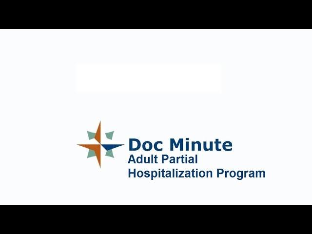 HCA Doc Minute: Adult Partial Hospitalization Program – Patricia Davidson, LMFT