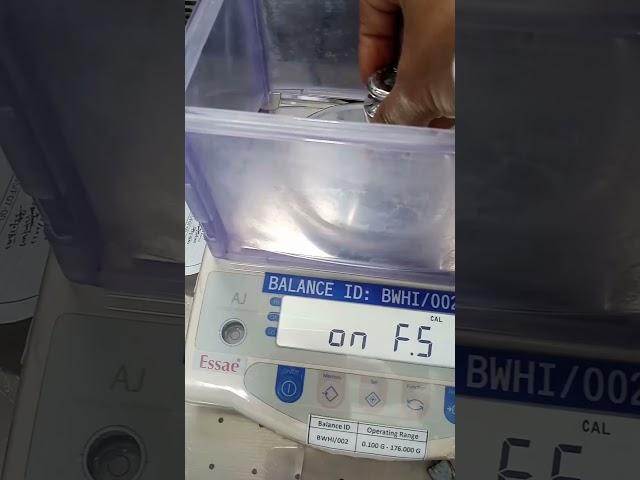 Calibration || AJ series || Lab Balance