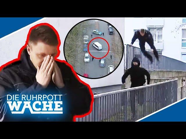 PARKOUREINLAGE und Blaulicht: SMOLIK jagt Täter quer durch Duisburg | Die Ruhrpottwache | SAT.1