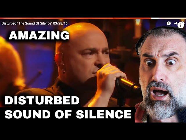 Disturbed "The Sound Of Silence" (live performance) singer REACTION