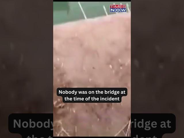 Watch! Portion Of Bridge In Bihar’s Begusarai Collapses Before Inauguration #shorts