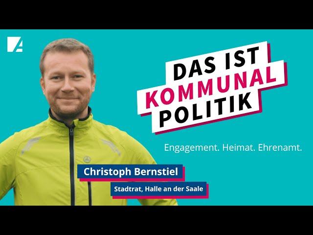 Kommunalpolitik: Stadtrat Christoph Bernstiel