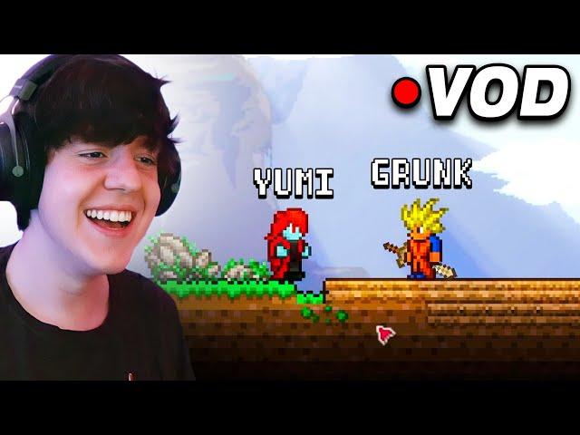 My FIRST Time Playing Terraria! [YUMI VOD]