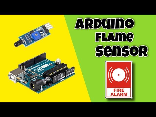 How to make a fire detection system using arduino and flame sensor || Techie Lagan