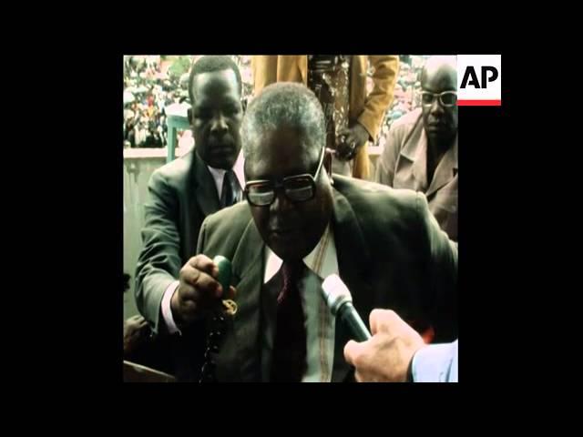 SYND 20 12 76 INTERVIEW WITH JOSHUA NKOMO ABOUT ASSASSINATION PLOT AGAINST HIM