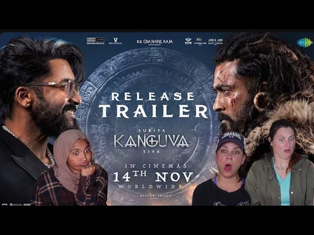 Americans' react to Kanguva - Release Trailer | Suriya | Bobby Deol | Siva | Devi Sri Prasad |