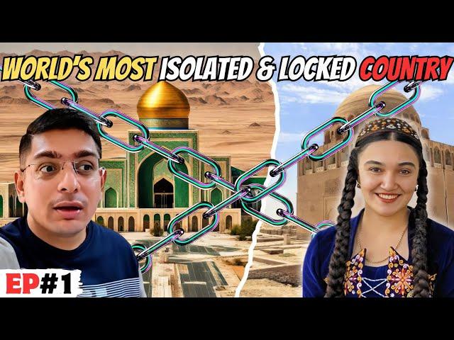 Travelling to the Most Isolated & Closed Country in the World (TURKMENISTAN )