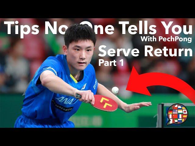 Serve Return Tips No One Tells You with Seth Pech Part 1