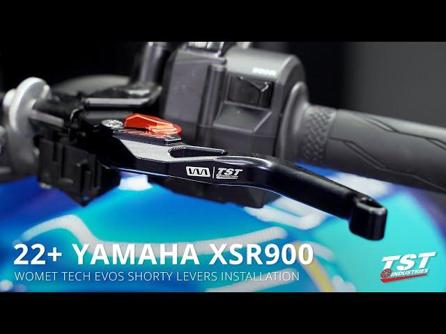 How To Install Womet-Tech EVOS Shorty Levers on 2022+ Yamaha XSR900 by TST Industries