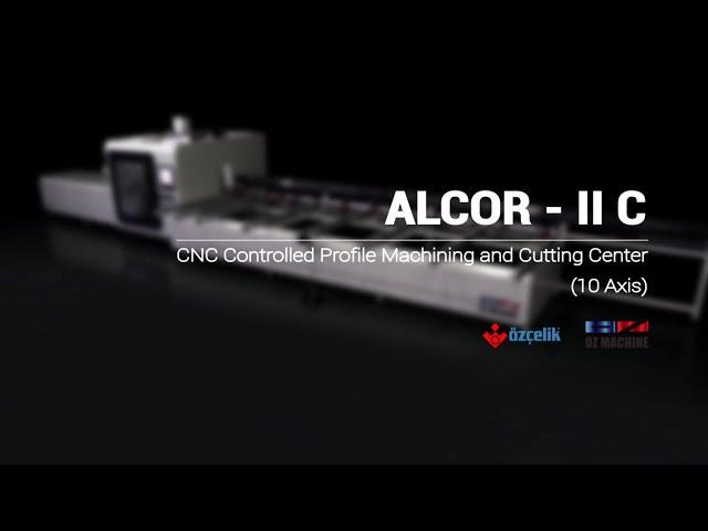 알루미늄 창호 프로파일 CNC 절단 & 4면 10축 머시닝센터 ALCOR - ll C