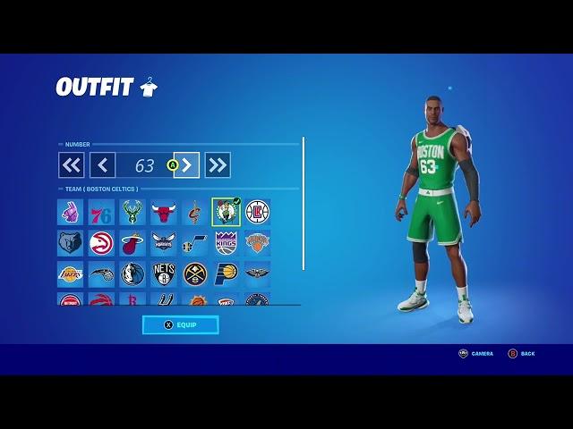 Fortnite NBA Boston Celtics